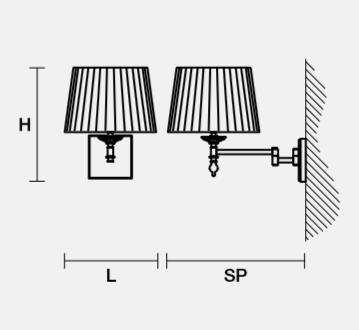 Настенный светильник Masiero OTTOCENTO VE 1091 A1 Настенный светильник Masiero OTTOCENTO VE 1091 A1