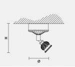 Настенный светильник Masiero OTTOCENTO VE 1100 APL1b LED