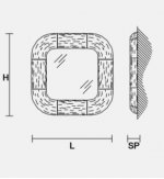 Настенный светильник Masiero OTTOCENTO VE 1133 APL16