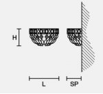 Настенный светильник Masiero OTTOCENTO VE 833 A1