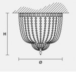 Потолочный светильник Masiero OTTOCENTO VE 835 PL8