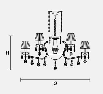 Подвесной светильник Masiero OTTOCENTO VE 960 8+4 Подвесной светильник Masiero OTTOCENTO VE 960 8+4