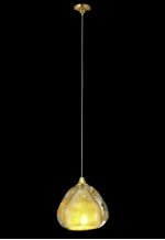 Светильник подвесной Crystal Lux VERANO SP1 GOLD (3710/201)