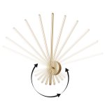 Crystal Lux VERDE AP L700 GOLD NEW