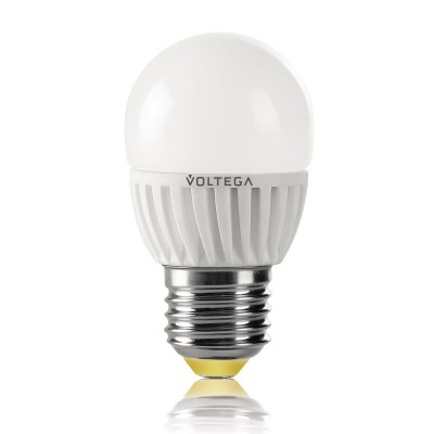 

Лампа светодиодная шар 6.5W Е27 2800К VG1-G2E27warm6W-C, VG1-G2E27warm6W-C