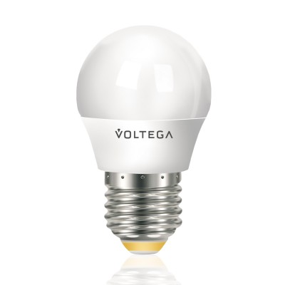 

Лампа светодиодная шар 5.4W Е27 4000К VG4-G2E27cold5W, VG4-G2E27cold5W