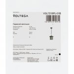 Уличный подвесной светильник Voltega VGL7218PL-01B