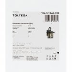 Уличный настенный светильник Voltega VGL7218WL-01B