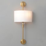 Бра Crystal Lux VINTAGE AP2 BRASS