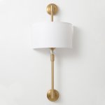 Бра Crystal Lux VINTAGE AP2 BRASS