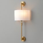 Бра Crystal Lux VINTAGE AP2 BRASS