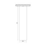 Светильник VILLY удлинненный Lumker VL-BASE2-WH-WW