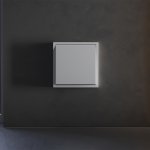 Клавиша для выключателя/переключателя одноклавишного, S70 (серый)