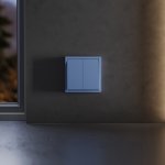 Клавиши для выключателя/переключателя двухклавишного, S70 (деним)