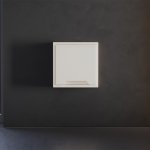 Накладка для розетки с заземлением, защитными шторками и крышкой, S70 (хлопок)