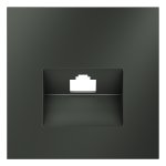 Накладка для розетки компьютерной RJ45 кат.6, S70 (титан)