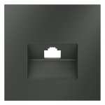 Накладка для розетки компьютерной RJ45 кат.6, S70 (титан)
