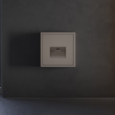 Накладка для розетки компьютерной RJ45 кат.6, S70 (капучино)