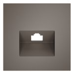 Накладка для розетки компьютерной RJ45 кат.6, S70 (капучино)