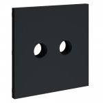 Накладка для розетки телевизионной оконечной TV+SAT, S70 (графит)