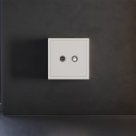 Накладка для розетки телевизионной оконечной TV+SAT, S70 (хлопок)