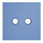 Накладка для розетки телевизионной оконечной TV+SAT, S70 (деним)