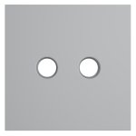 Накладка для розетки телевизионной оконечной TV+SAT, S70 (серый)