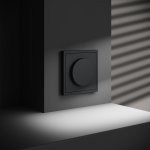 Накладка для светорегулятора поворотно-нажимного, S70 (графит)