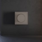 Накладка для светорегулятора поворотно-нажимного, S70 (капучино)