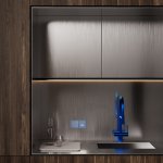 Накладка для подсветки светодиодной с датчиком, S70 (деним)