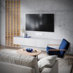Накладка для розетки TV+RJ45 кат. 6, S70 (белый глянцевый)