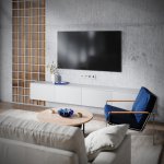 Накладка для розетки TV+RJ45 кат. 6, S70 (сталь)