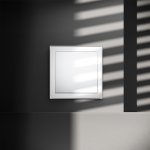 Выключатель встраиваемый VOLTUM S70 одноклавишный 10А, (белый глянцевый) (VLS010101)