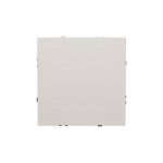 Выключатель встраиваемый VOLTUM S70 одноклавишный 10А, (белый матовый) (VLS010102)