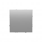 Выключатель встраиваемый VOLTUM S70 одноклавишный 10А, (шелк) (VLS010104)