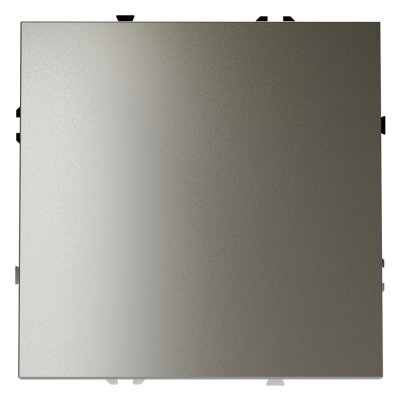 Выключатель встраиваемый VOLTUM S70 одноклавишный 10А, (шелк) (VLS010104)