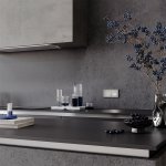 Выключатель встраиваемый VOLTUM S70 одноклавишный 10А, (сталь) (VLS010105)