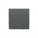 Выключатель встраиваемый VOLTUM S70 одноклавишный 10А, (титан) (VLS010106)