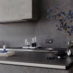 Выключатель встраиваемый VOLTUM S70 одноклавишный 10А, (графит) (VLS010107)