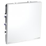 Выключатель встраиваемый VOLTUM S70 одноклавишный с подсветкой 10А, (белый матовый) (VLS010202)