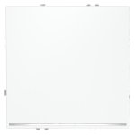 Выключатель встраиваемый VOLTUM S70 одноклавишный с подсветкой 10А, (белый матовый) (VLS010202)