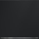 Выключатель встраиваемый VOLTUM S70 одноклавишный с подсветкой 10А, (графит) (VLS010207)