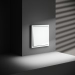 Проходной переключатель встраиваемый VOLTUM S70 одноклавишный 10А, (белый матовый) (VLS010302)