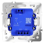 Проходной переключатель встраиваемый VOLTUM S70 одноклавишный 10А, (кашемир) (VLS010303)