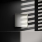 Проходной переключатель встраиваемый VOLTUM S70 одноклавишный 10А, (шелк) (VLS010304)