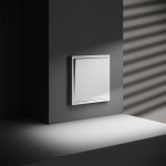 Перекрестный переключатель встраиваемый VOLTUM S70 одноклавишный 10А, (белый матовый) (VLS010502)