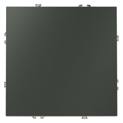 Выключатель с самовозвратом встраиваемый VOLTUM S70 одноклавишный 10А, (титан) (VLS010606)