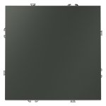 Выключатель с самовозвратом встраиваемый VOLTUM S70 одноклавишный 10А, (титан) (VLS010606)