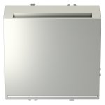 Выключатель встраиваемый VOLTUM S70 карточный 16А, (сталь)