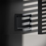 Выключатель встраиваемый VOLTUM S70 карточный 16А, (графит)